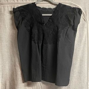 Traditional Mexican embroidered top